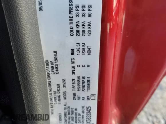 2005 Chevrolet Colorado LS Z85 z VIN 1GCCS198X58283425, wystawiony jako Copart lot #85313064 z przebiegiem 149 382 mil mil oraz Szkoda całkowita • Salvage title. Historia ofert i sprzedaży dostępna na DreamBid. Obrazek 12.