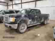 2011 GMC Sierra 1500 SLT with VIN 1GTR2WE30BZ271162, listed as a Copart auction lot 43239245 with 188,962 mi miles and Salvage title. Bid and sale history available at DreamBid. Image 1.