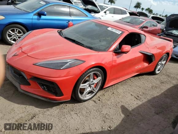 2020 Chevrolet Corvette 2LT с VIN 1G1Y72D48L5103545, выставлен на аукционе Copart как лот 75073914 с пробегом Не указан миль и Списание • Salvage title. История ставок и продаж доступна на DreamBid. Изображение 1.