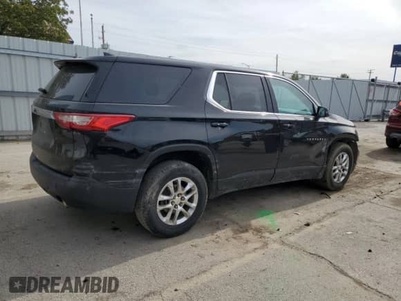 2019 Chevrolet Traverse LS with VIN 1GNEVFKW0KJ267218, listed as a Copart auction lot 57318915 with 115,751 mi miles and Non repairable. Bid and sale history available at DreamBid. Image 3.