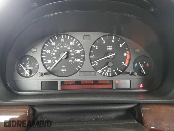 2001 BMW 7 Series 740iL with VIN WBAGH83471DP29611, listed as a Copart auction lot 84836415 with Not provided miles and Clean title. Bid and sale history available at DreamBid. Image 9.
