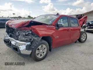 2019 Chevrolet Silverado 1500 LT with VIN 3GCPWCEK0KG196092, listed as a Copart auction lot 62416725 with 40,974 mi miles and Non repairable. Bid and sale history available at DreamBid. Image 1.