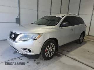 2013 Nissan Pathfinder SV with VIN 5N1AR2MN1DC676789, listed as a Copart auction lot 70396825 with 195,230 mi miles and Clean title. Bid and sale history available at DreamBid. Image 1.