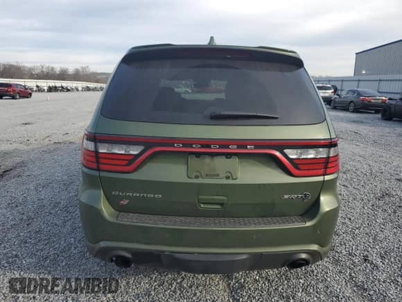 2021 Dodge Durango with VIN NCS107176, listed as a Copart auction lot 81424483 with 58,734 mi miles and Salvage title. Bid and sale history available at DreamBid. Image 6.
