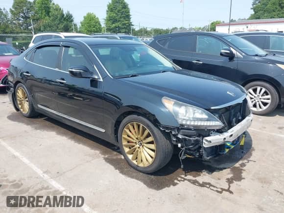 2016 Hyundai Equus Signature z VIN KMHGH4JH0GU101962, wystawiony jako IAAI lot #42382355 z przebiegiem 94 650 mil mil oraz . Historia ofert i sprzedaży dostępna na DreamBid. Obrazek 1.