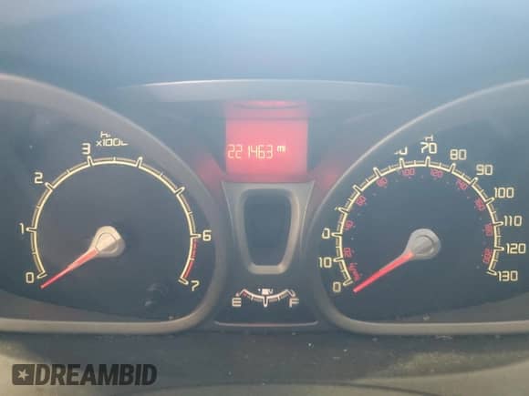 2012 Ford Fiesta SE with VIN 3FADP4EJ0CM101374, listed as a Copart auction lot 72027495 with 221,463 mi miles and Salvage title. Bid and sale history available at DreamBid. Image 9.