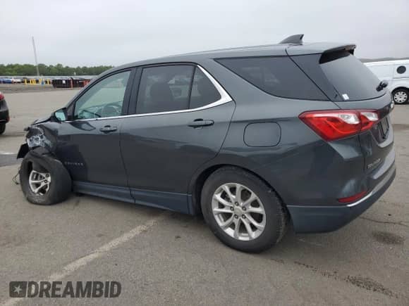 2020 Chevrolet Equinox LT with VIN 3GNAXKEVXLL271954, listed as a Copart auction lot 59860885 with 59,716 mi miles and Salvage title. Bid and sale history available at DreamBid. Image 2.