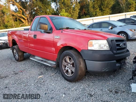 2005 Ford F-150 XL z VIN 1FTRF12225NB94714, wystawiony jako Copart lot #70672275 z przebiegiem 161 024 mil mil oraz Szkoda całkowita • Salvage title. Historia ofert i sprzedaży dostępna na DreamBid. Obrazek 4.