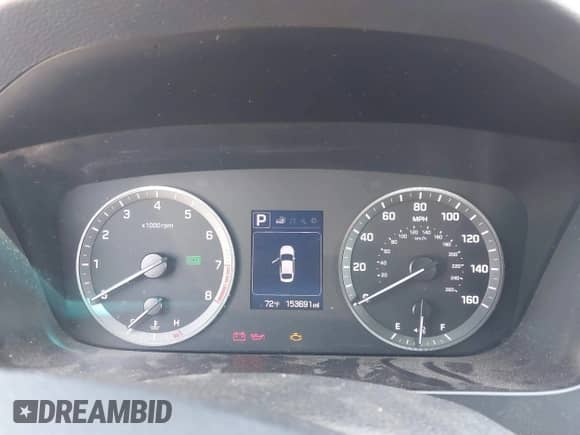 2015 Hyundai Sonata SE с VIN 5NPE24AF6FH194166, выставлен на аукционе IAAI как лот 43405558 с пробегом 153 691 миль миль и . История ставок и продаж доступна на DreamBid. Изображение 7.