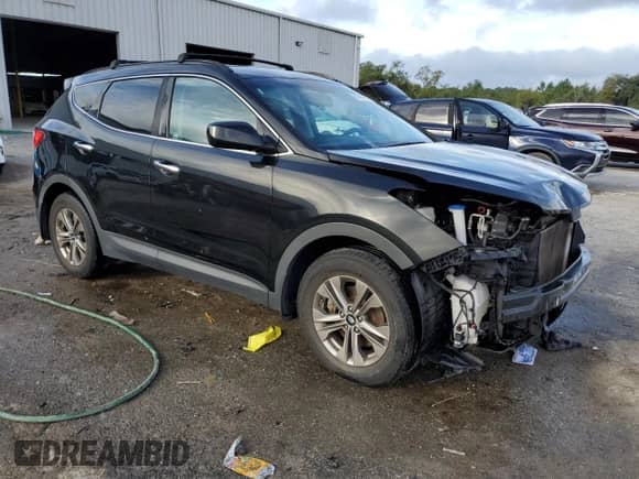 2016 Hyundai Santa Fe z VIN 5XYZU3LB3GG319777, wystawiony jako Copart lot #85760675 z przebiegiem 137 508 mil mil oraz Szkoda całkowita • Salvage title. Historia ofert i sprzedaży dostępna na DreamBid. Obrazek 4.