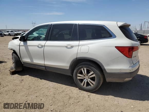 2016 Honda Pilot EX-L with VIN 5FNYF5H54GB030662, listed as a Copart auction lot 60174885 with Not provided miles and Salvage title. Bid and sale history available at DreamBid. Image 2.