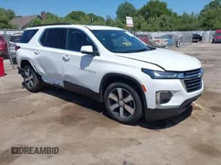 2023 Chevrolet Traverse LT with VIN 1GNEVHKW8PJ307743, listed as a IAAI auction lot 42571841 with 42,142 mi miles and . Bid and sale history available at DreamBid. Image 1.