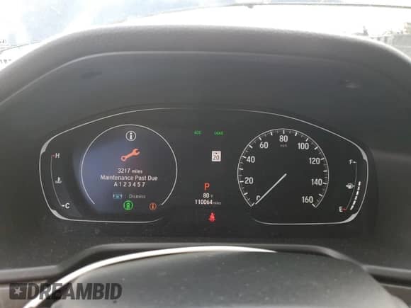 2018 Honda Accord EX-L z VIN 1HGCV1F53JA087770, wystawiony jako Copart lot #85873705 z przebiegiem 110 064 mil mil oraz Szkoda całkowita • Salvage title. Historia ofert i sprzedaży dostępna na DreamBid. Obrazek 9.