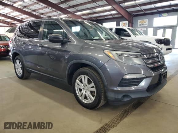 2016 Honda Pilot LX z VIN 5FNYF6H1XGB049350, wystawiony jako Copart lot #81045365 z przebiegiem 206 861 mil mil oraz Czysty tytuł • Clean title. Historia ofert i sprzedaży dostępna na DreamBid. Obrazek 4.