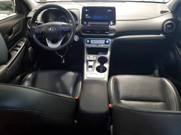 2021 Hyundai Kona Ultimate with VIN KM8K53AG9MU131798, listed as a Copart auction lot 67887475 with 32,405 mi miles and Salvage title. Bid and sale history available at DreamBid. Image 8.