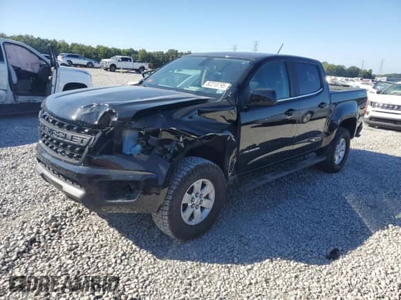2019 Chevrolet Colorado 4WD Work Truck z VIN 1GCGTBEN9K1208865, wystawiony jako Copart lot #82213795 z przebiegiem 119 123 mil mil oraz Szkoda całkowita • Salvage title. Historia ofert i sprzedaży dostępna na DreamBid. Obrazek 1.