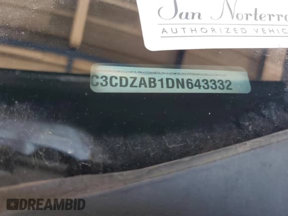 2013 Dodge Avenger SE z VIN 1C3CDZAB1DN643332, wystawiony jako Copart lot #81488955 z przebiegiem 145 806 mil mil oraz Szkoda całkowita • Salvage title. Historia ofert i sprzedaży dostępna na DreamBid. Obrazek 12.