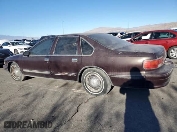 1996 Chevrolet Caprice 1SA Special Value с VIN 1G1BL52W9TR122492, выставлен на аукционе Copart как лот 83251184 с пробегом 190 358 миль миль и Чистый • Clean title. История ставок и продаж доступна на DreamBid. Изображение 2.