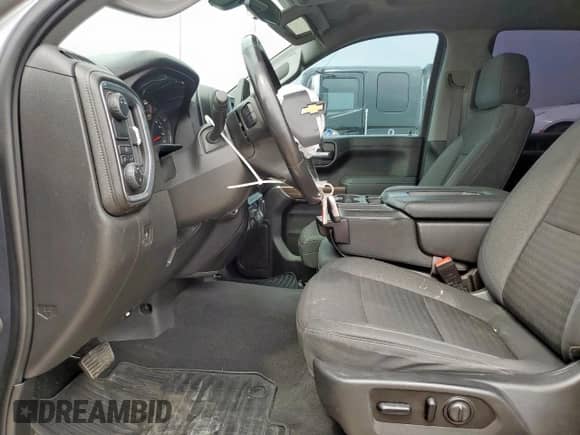 2021 Chevrolet Silverado 1500 LT with VIN 3GCPWCET0MG224114, listed as a Copart auction lot 67335065 with 93,165 mi miles and Salvage title. Bid and sale history available at DreamBid. Image 7.