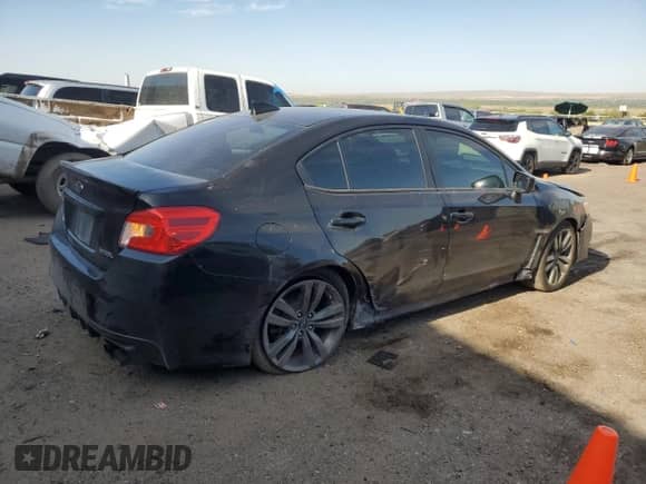 2017 Subaru WRX Premium with VIN JF1VA1E62H8818435, listed as a Copart auction lot 67944935 with 199,455 mi miles and Salvage title. Bid and sale history available at DreamBid. Image 3.