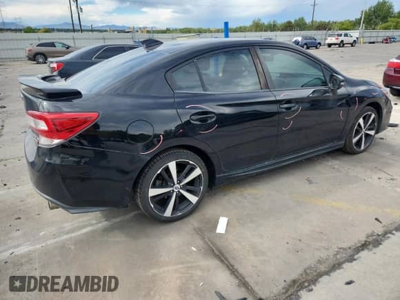 2017 Subaru Impreza Special Sports with VIN 4S3GKAM62H3607654, listed as a Copart auction lot 81155465 with 83,055 mi miles and Salvage title. Bid and sale history available at DreamBid. Image 3.