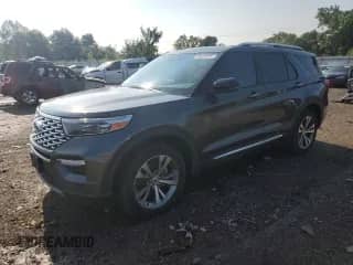 2020 Ford Explorer Platinum с VIN 1FM5K8HC3LGB14952, выставлен на аукционе Copart как лот 68423225 с пробегом 22 347 миль миль и Списание • Salvage title. История ставок и продаж доступна на DreamBid. Изображение 1.