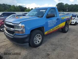 2016 Chevrolet Silverado 1500 Work Truck with VIN 1GCNCNEH0GZ252829, listed as a Copart auction lot 62686145 with 196,560 mi miles and Non repairable. Bid and sale history available at DreamBid. Image 1.