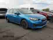 2018 Subaru Impreza Premium with VIN 4S3GTAD6XJ3733585, listed as a Copart auction lot 70594215 with 72,417 mi miles and Salvage title. Bid and sale history available at DreamBid. Image 4.