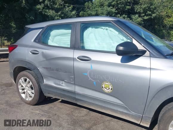2023 Chevrolet TrailBlazer LS с VIN KL79MMS22PB044689, выставлен на аукционе IAAI как лот 43124535 с пробегом 57 314 миль миль и . История ставок и продаж доступна на DreamBid. Изображение 13.