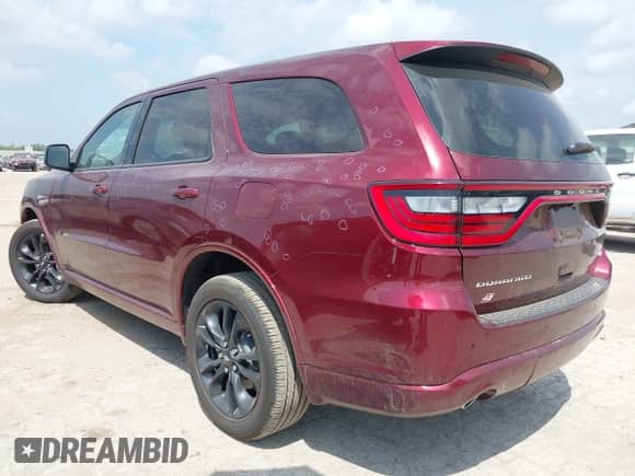 2025 Dodge Durango GT with VIN 1C4RDJDG2SC534157, listed as a IAAI auction lot 42446590 with 5,414 mi miles and . Bid and sale history available at DreamBid. Image 3.