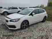 2022 Subaru Impreza Premium with VIN 4S3GTAV68N3716840, listed as a Copart auction lot 81096075 with 60,397 mi miles and Salvage title. Bid and sale history available at DreamBid. Image 1.