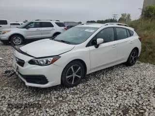2022 Subaru Impreza Premium with VIN 4S3GTAV68N3716840, listed as a Copart auction lot 81096075 with 60,397 mi miles and Salvage title. Bid and sale history available at DreamBid. Image 1.