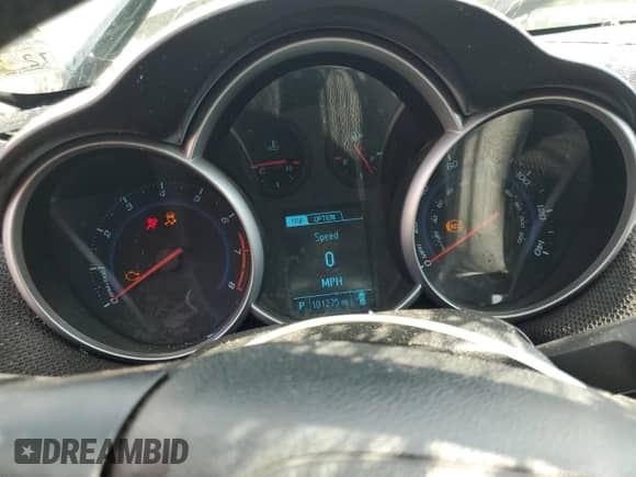 2013 Chevrolet Cruze 1LT with VIN 1G1PC5SB7D7278319, listed as a Copart auction lot 69513385 with 101,275 mi miles and Salvage title. Bid and sale history available at DreamBid. Image 9.