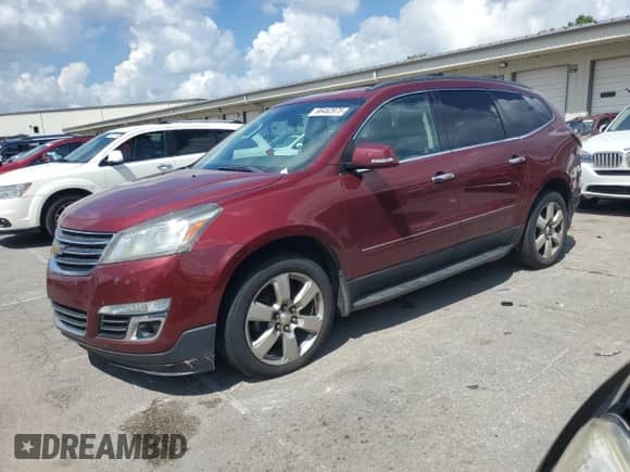 2016 Chevrolet Traverse LTZ с VIN 1GNKVJKD6GJ279322, выставлен на аукционе Copart как лот 66462975 с пробегом Не указан миль и Списание • Salvage title. История ставок и продаж доступна на DreamBid. Изображение 1.