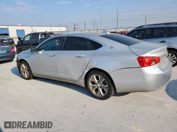 2015 Chevrolet Impala LS with VIN 2G11X5SL8F9179187, listed as a Copart auction lot 81594525 with 136,005 mi miles and Salvage title. Bid and sale history available at DreamBid. Image 2.