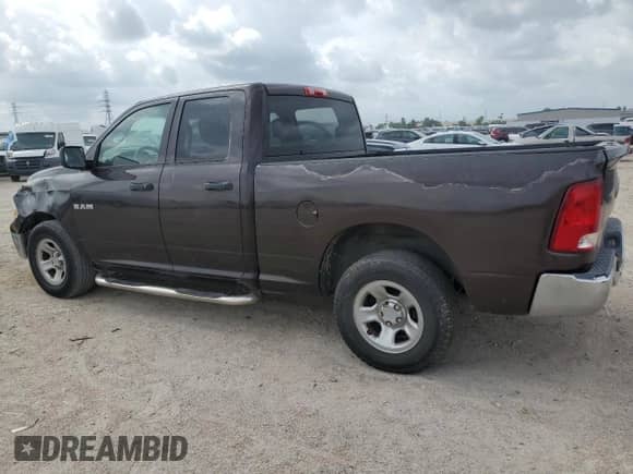 2010 Dodge 1500 ST с VIN 1D7RB1GK8AS230881, выставлен на аукционе Copart как лот 55332435 с пробегом 127 865 миль миль и Чистый • Clean title. История ставок и продаж доступна на DreamBid. Изображение 2.