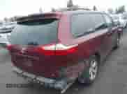 2016 Toyota Sienna LE AAS with VIN 5TDKK3DC7GS707855, listed as a IAAI auction lot 42022385 with 64,945 mi miles and . Bid and sale history available at DreamBid. Image 4.