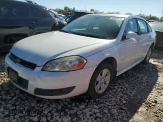2010 Chevrolet Impala LT с VIN 2G1WB5EK1A1168630, выставлен на аукционе Copart как лот 84952015 с пробегом 143 554 миль миль и Списание • Salvage title. История ставок и продаж доступна на DreamBid. Изображение 1.