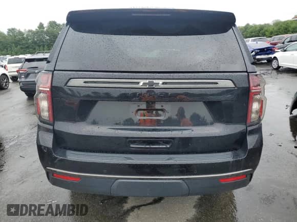 2022 Chevrolet Tahoe Z71 with VIN 1GNSKPKD5NR173308, listed as a Copart auction lot 63232605 with 54,025 mi miles and Salvage title. Bid and sale history available at DreamBid. Image 6.