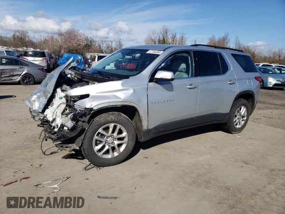 2019 Chevrolet Traverse LT Cloth с VIN 1GNEVMKW6KJ147265, выставлен на аукционе Copart как лот 47704265 с пробегом 121 281 миль миль и Списание • Salvage title. История ставок и продаж доступна на DreamBid. Изображение 1.