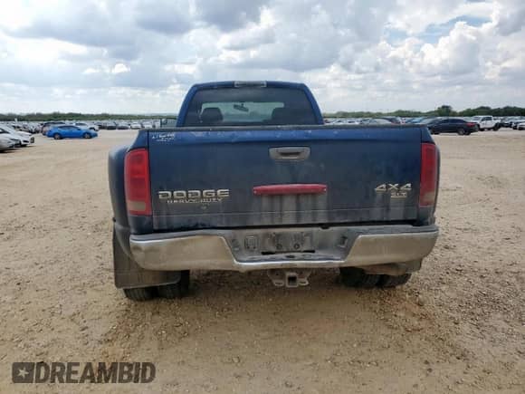 2004 Dodge 3500 SLT with VIN 3D7MU48C04G187274, listed as a Copart auction lot 82179215 with 508,497 mi miles and Clean title. Bid and sale history available at DreamBid. Image 6.
