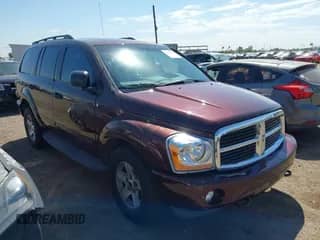 2005 Dodge Durango SLT with VIN 1D8HB48D45F522373, listed as a IAAI auction lot 42599074 with 196,799 mi miles and . Bid and sale history available at DreamBid. Image 1.