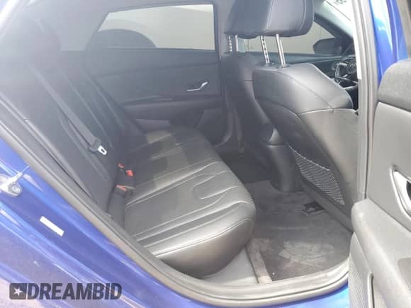 2023 Hyundai Elantra Limited with VIN KMHLP4AG6PU371738, listed as a Copart auction lot 61083595 with 34,437 mi miles and Salvage title. Bid and sale history available at DreamBid. Image 10.