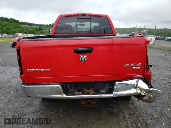 2006 Dodge 2500 SLT with VIN 1D7KS28D36J144897, listed as a Copart auction lot 56711445 with 181,317 mi miles and Salvage title. Bid and sale history available at DreamBid. Image 6.
