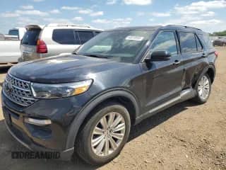 2020 Ford Explorer Limited z VIN 1FMSK8FH3LGB83562, wystawiony jako Copart lot #64810955 z przebiegiem 81 474 mil mil oraz Szkoda całkowita • Salvage title. Historia ofert i sprzedaży dostępna na DreamBid. Obrazek 1.