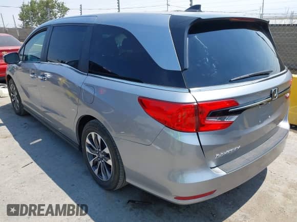 2024 Honda Odyssey EX-L с VIN 5FNRL6H68RB004838, выставлен на аукционе IAAI как лот 42685463 с пробегом 38 917 миль миль и . История ставок и продаж доступна на DreamBid. Изображение 3.