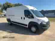 2023 Ram ProMaster Cargo with VIN 3C6LRVDGXPE535305, listed as a Copart auction lot 86471745 with 57,150 mi miles and Clean title. Bid and sale history available at DreamBid. Image 1.