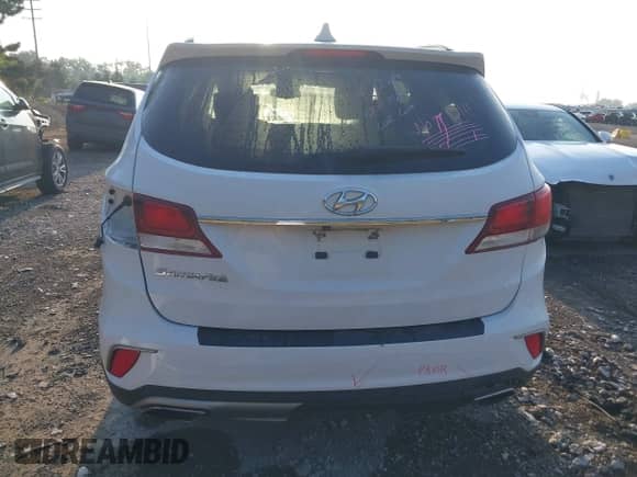 2017 Hyundai Santa Fe SE with VIN KM8SM4HF4HU236681, listed as a IAAI auction lot 42970965 with 127,719 mi miles and . Bid and sale history available at DreamBid. Image 17.