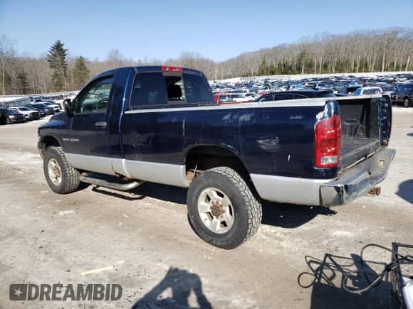 2004 Dodge 2500 SLT with VIN 3D7KU26D74G154585, listed as a Copart auction lot 48235775 with 148,502 mi miles and Salvage title. Bid and sale history available at DreamBid. Image 2.