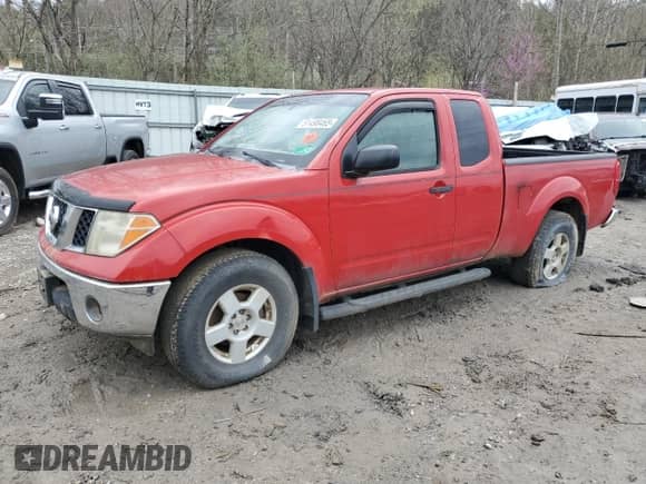 2005 Nissan Frontier SE with VIN 1N6AD06UX5C425019, listed as a Copart auction lot 51498465 with Not provided miles and Salvage title. Bid and sale history available at DreamBid. Image 1.
